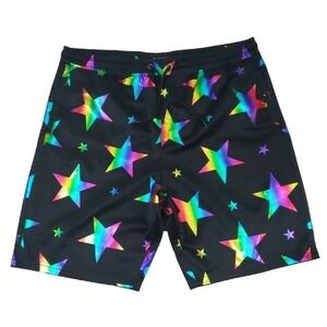 Oh Snap! Drill Clothing Co. Shorts Men's Size XXL Multicolor 90's Retro Hip Hop.
